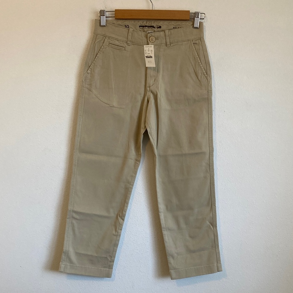 J Crew Kids' classic-fit stretch chino pant‎ Size 10